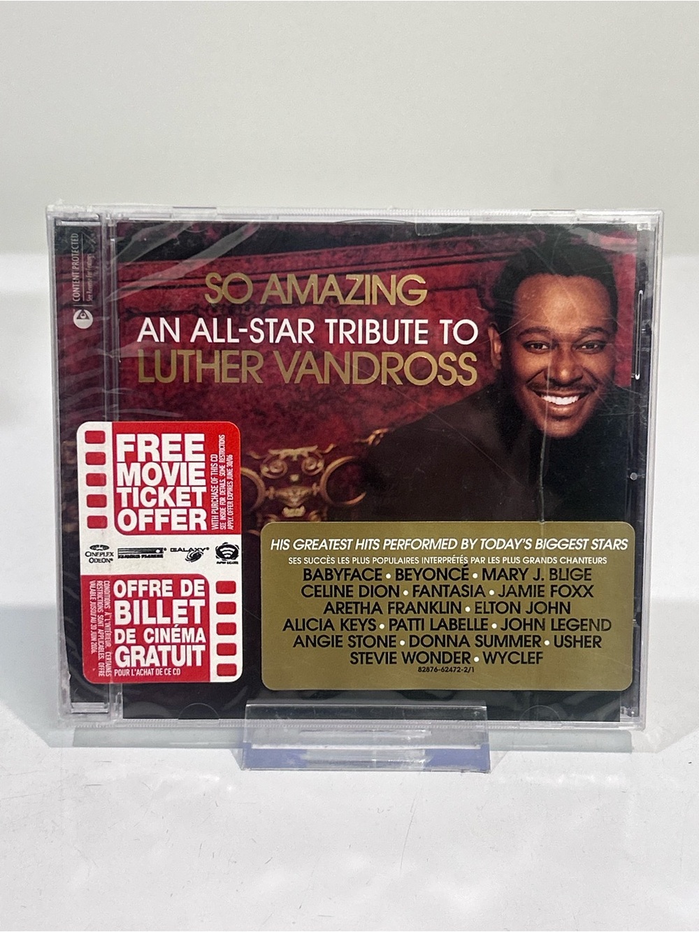 🤯5 for $20🤯 “So Amazing: An All-Star Tribute To Luther Vandross” CD [R&B Pop]